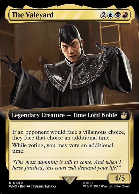 The Valeyard [Extended Artwork Foil]