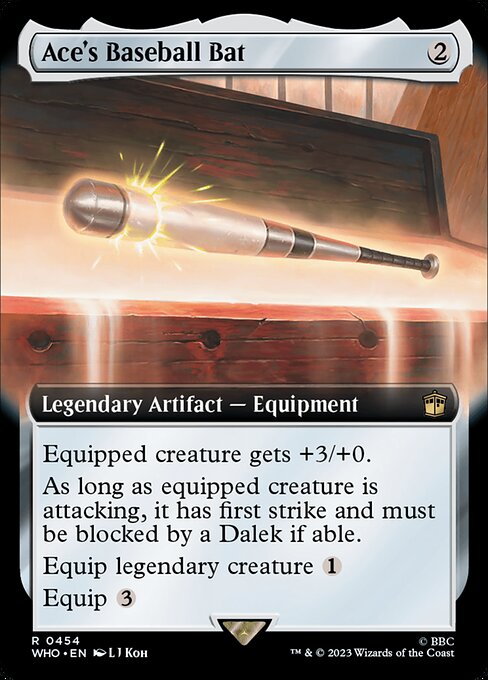Ace's Baseball Bat [Extended Artwork]