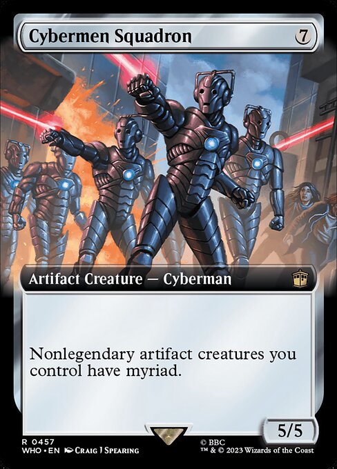 Cybermen Squadron [Extended Artwork]