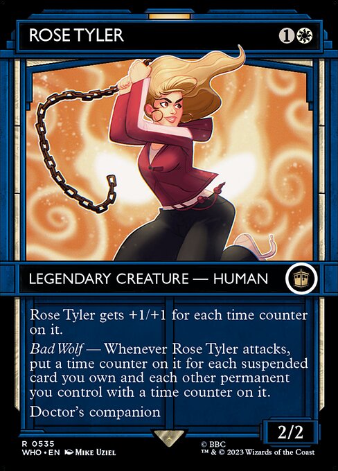 Rose Tyler [Borderless Showcase Foil]