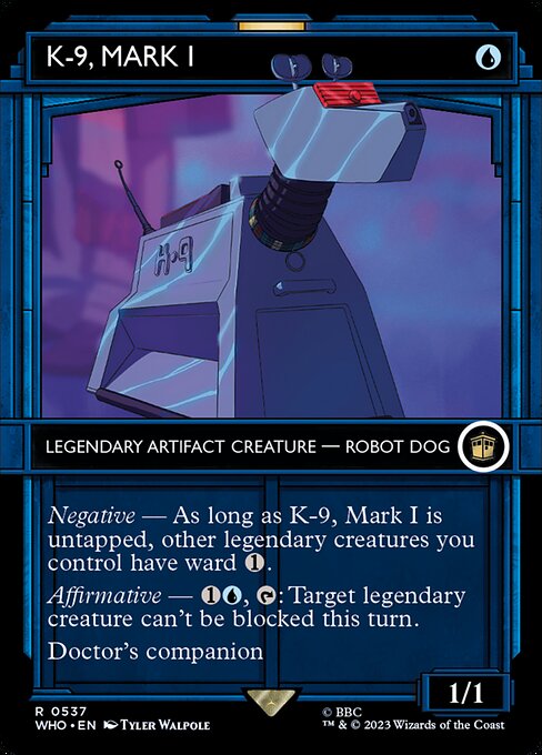 K-9, Mark I [Borderless Showcase Foil]