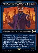 The Master, Gallifrey's End [Borderless Showcase]