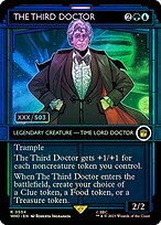 The Third Doctor [Borderless Showcase Foil]