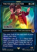 The Fourth Doctor [Borderless Showcase Foil]