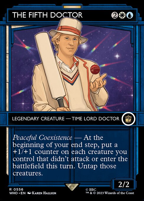 The Fifth Doctor [Borderless Showcase]