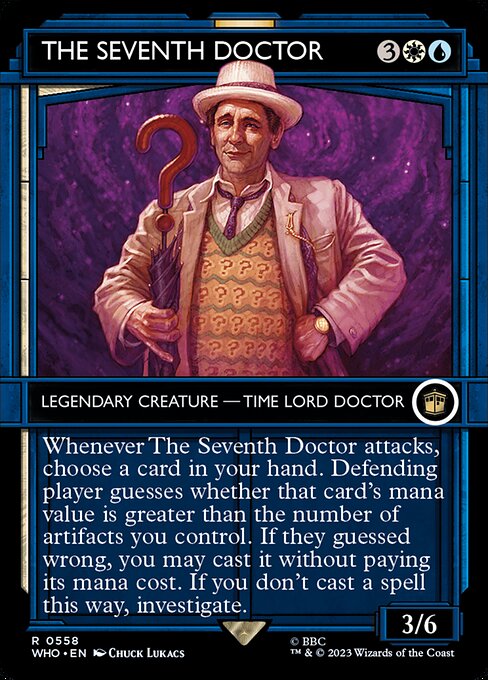 The Seventh Doctor [Borderless Showcase]