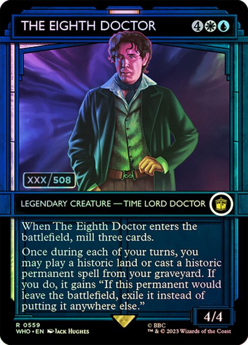 The Eighth Doctor [Borderless Showcase Foil]