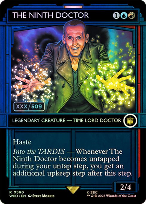 The Ninth Doctor [Borderless Showcase Foil]