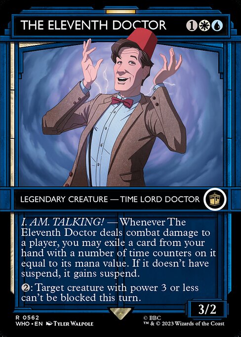 The Eleventh Doctor [Borderless Showcase Foil]