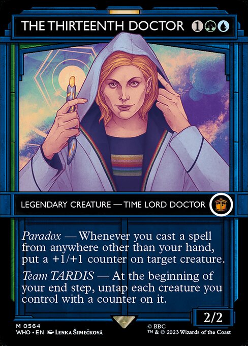 The Thirteenth Doctor [Borderless Showcase Foil]