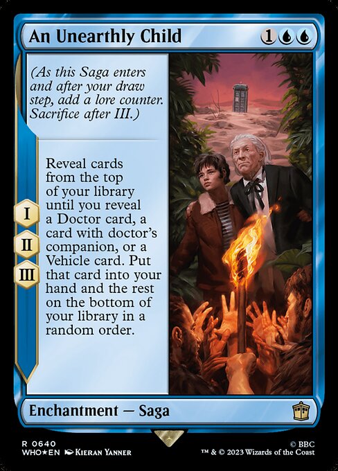 An Unearthly Child [Foil]