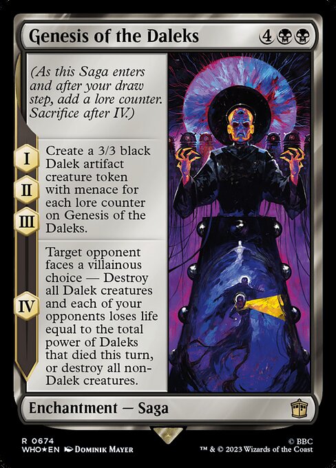 Genesis of the Daleks [Foil]