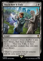 This Is How It Ends [Foil]