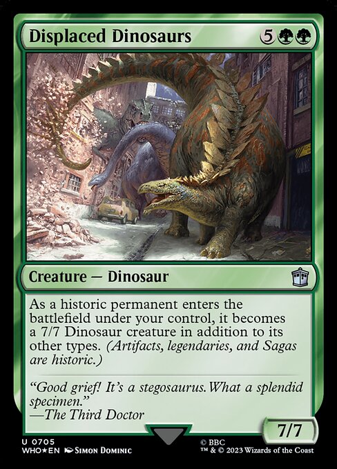 Displaced Dinosaurs [Foil]