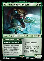 Karvanista, Loyal Lupari // Lupari Shield [Foil]