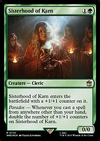 Sisterhood of Karn [Foil]