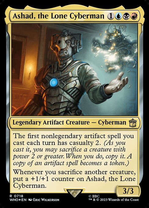Ashad, the Lone Cyberman [Foil]
