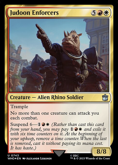 Judoon Enforcers [Foil]