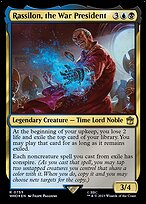 Rassilon, the War President [Foil]