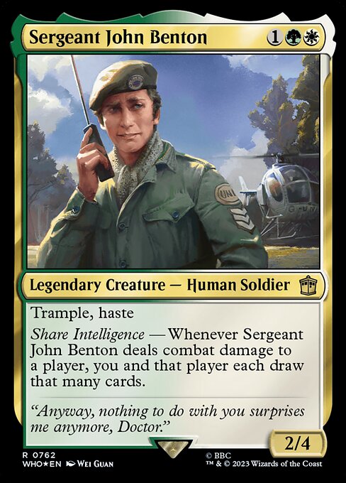 Sergeant John Benton [Foil]