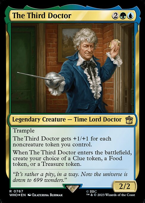 The Third Doctor [Foil]