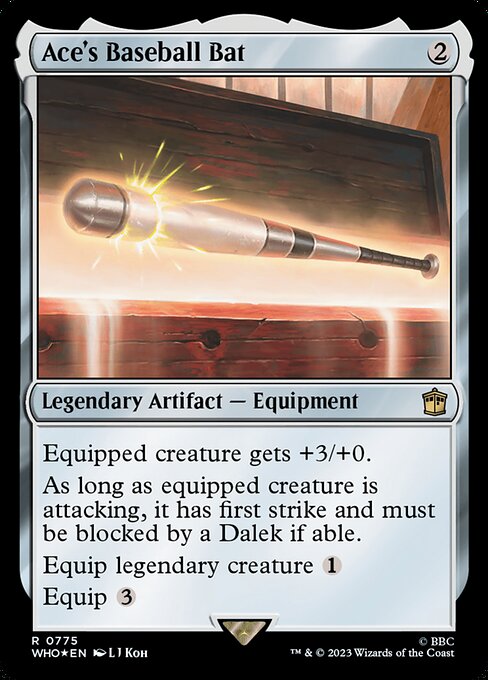 Ace's Baseball Bat [Foil]