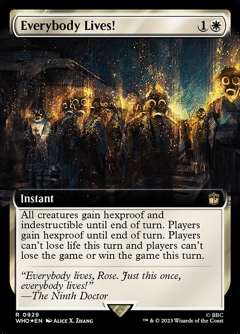 Everybody Lives! [Extended Artwork Foil]