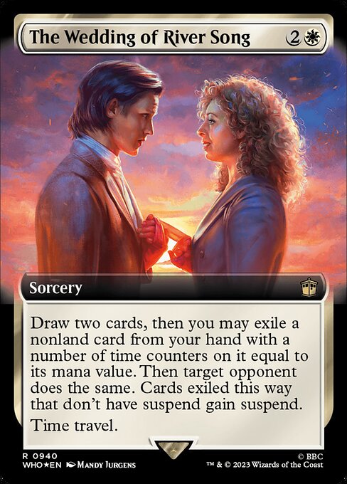 The Wedding of River Song [Extended Artwork Foil]