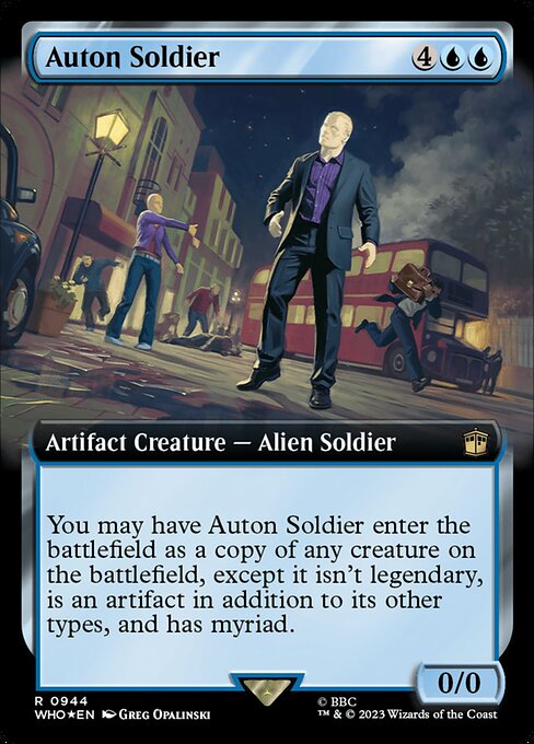 Auton Soldier [Extended Artwork Foil]