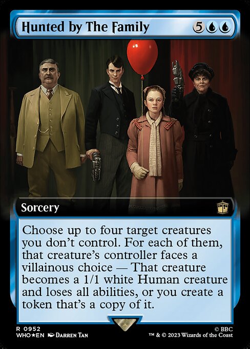 Hunted by The Family [Extended Artwork Foil]