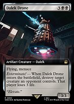 Dalek Drone [Extended Artwork Foil]