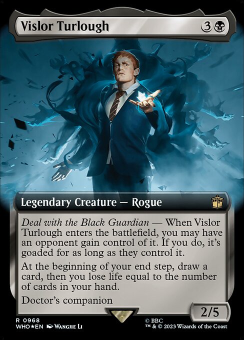 Vislor Turlough [Extended Artwork Foil]