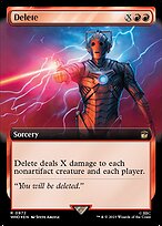 Delete [Extended Artwork Foil]