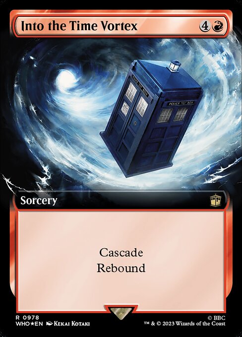 Into the Time Vortex [Extended Artwork Foil]