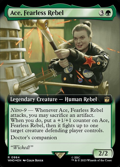 Ace, Fearless Rebel [Extended Artwork Foil]
