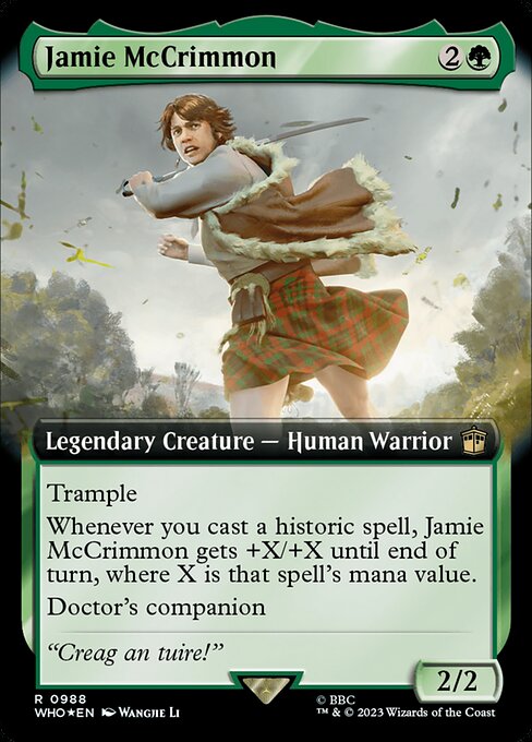 Jamie McCrimmon [Extended Artwork Foil]