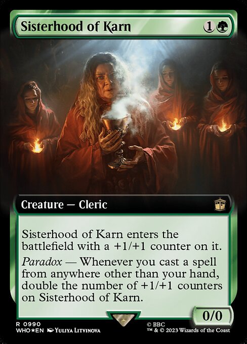 Sisterhood of Karn [Extended Artwork Foil]