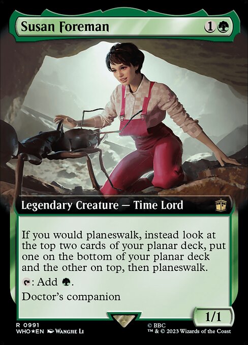 Susan Foreman [Extended Artwork Foil]