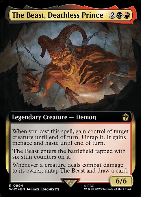 The Beast, Deathless Prince [Extended Artwork Foil]