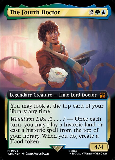 The Fourth Doctor [Extended Artwork Foil]