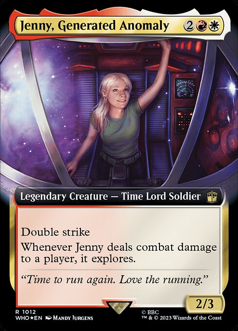 Jenny, Generated Anomaly [Extended Artwork Foil]
