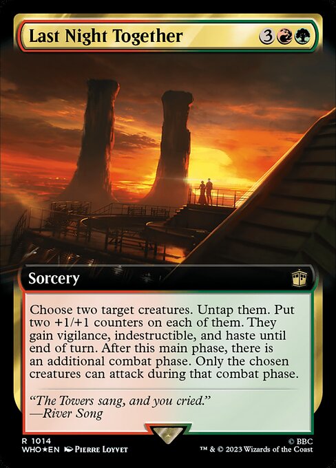 Last Night Together [Extended Artwork Foil]