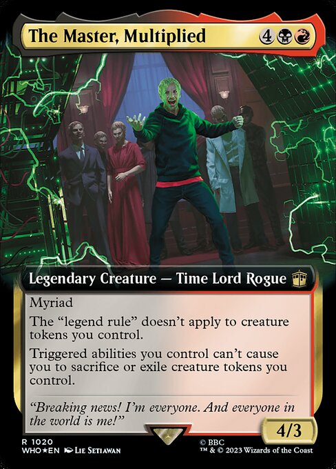 The Master, Multiplied [Extended Artwork Foil]