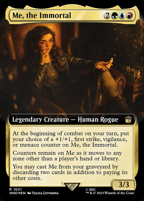 Me, the Immortal [Extended Artwork Foil]
