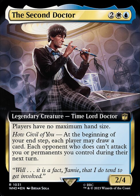 The Second Doctor [Extended Artwork Foil]