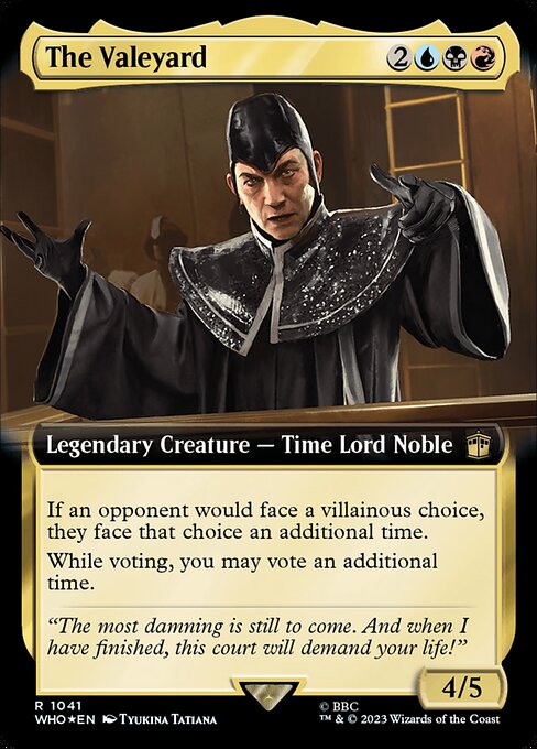 The Valeyard [Extended Artwork Foil]