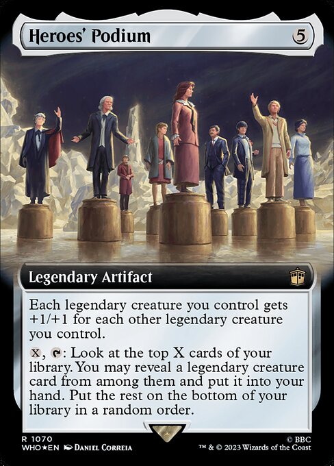 Heroes' Podium [Extended Artwork Foil]
