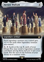Heroes' Podium [Extended Artwork Foil]