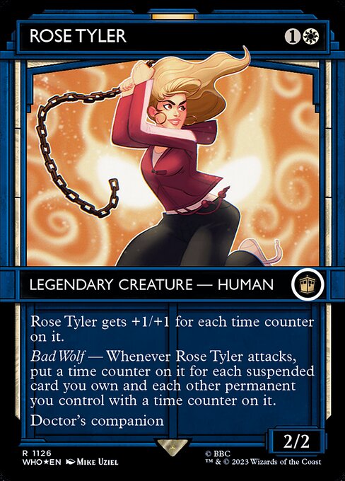 Rose Tyler [Borderless Showcase Foil]