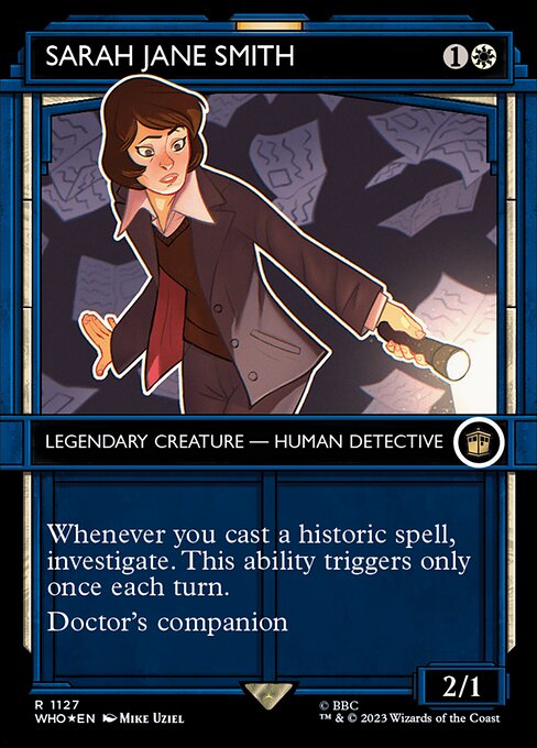 Sarah Jane Smith [Borderless Showcase Foil]